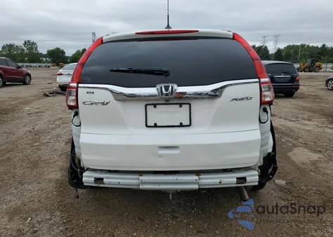 2016 Honda Cr-V Exl из США, поврежденный, VIN 5J6RM4H78GL124038